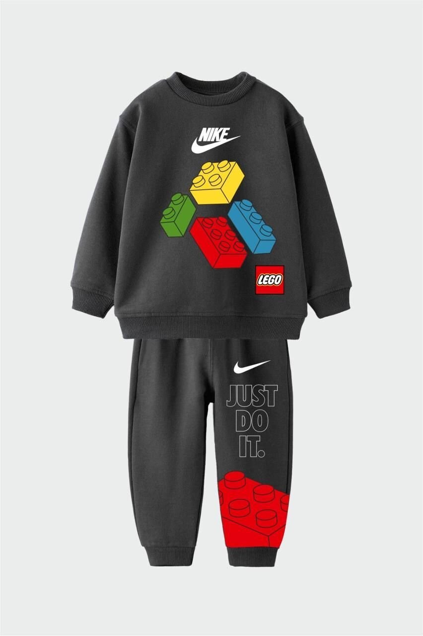 Lego detaylı takım füme