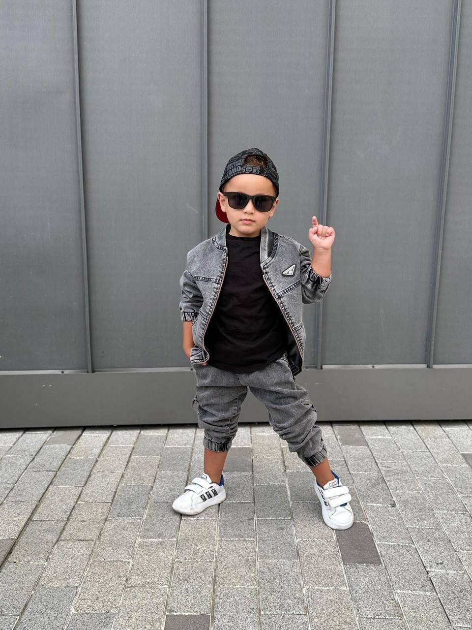 Denim 3lü set kombin Ön sipariş