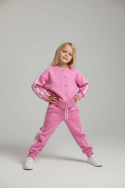 Şeritli Şardonlu 3lü takım