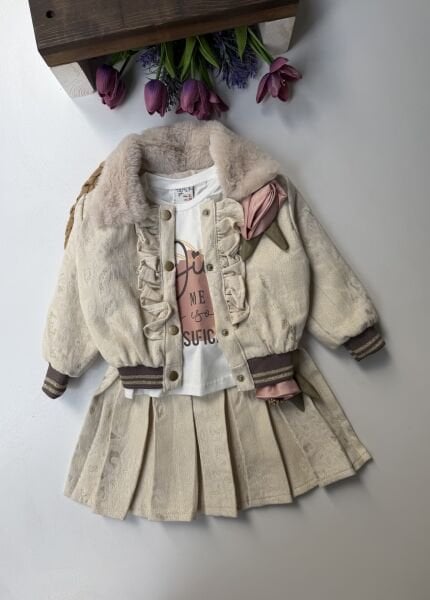 Çıkarılabilir güllü 3lü set