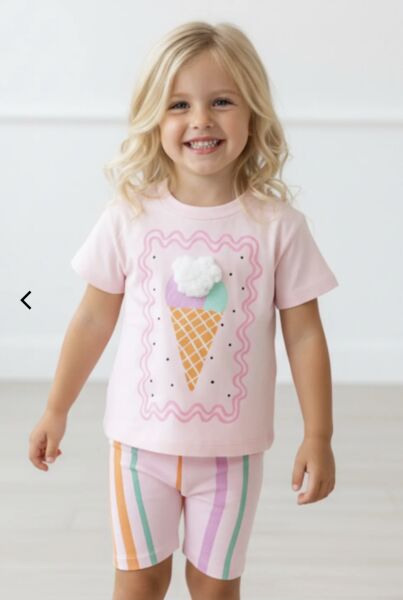 Dondurma detaylı Taytlı Takım