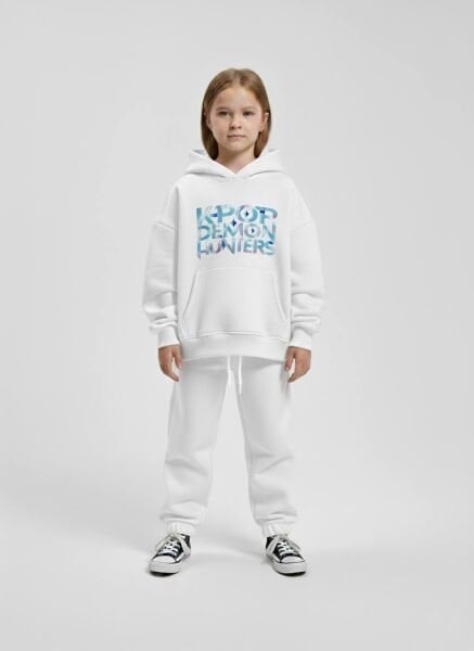 Oversize beyaz takım