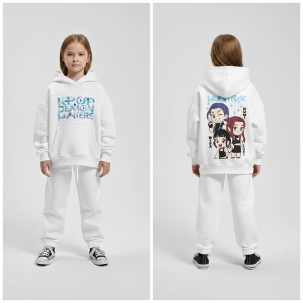 Oversize beyaz takım