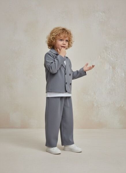 Pamuklu Viskon Erkek 3lü Takım