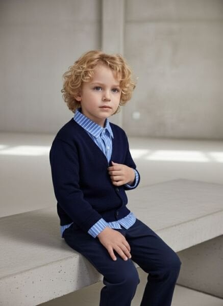 Triko Hırkalı Erkek 3lü Takım