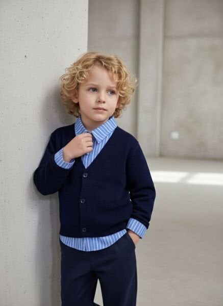 Triko Hırkalı Erkek 3lü Takım