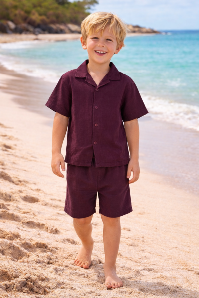 Model kumaş Takım Bordo