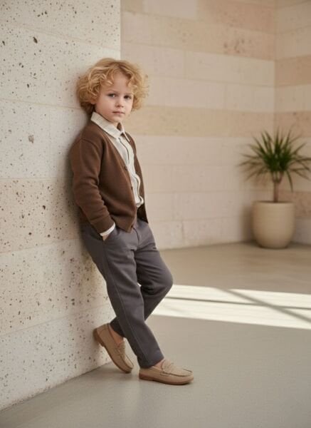 Triko hırkalı 3lü erkek Takım