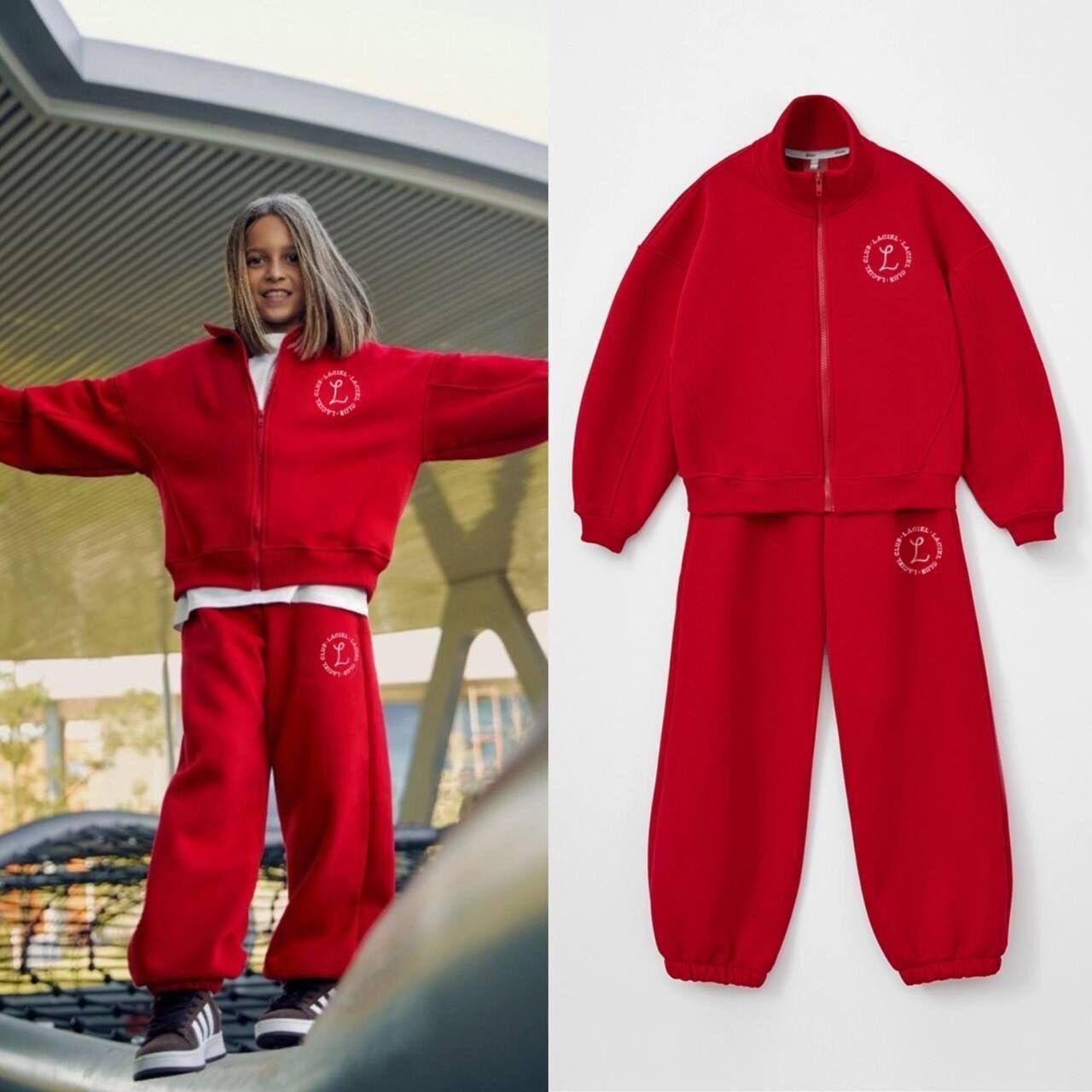 La’ciel Paris Fermuarlı takım unisex