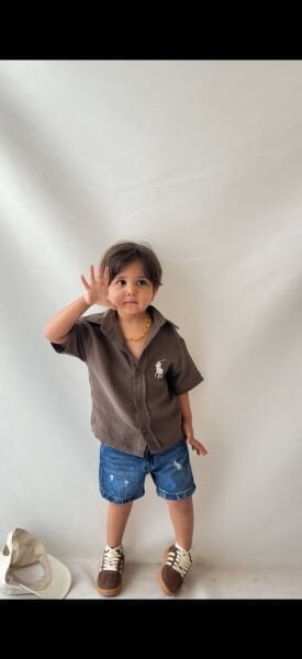 Denim 2li Takım kahve