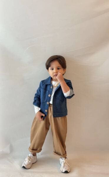 Denim ceket & Pantolon 2li Takım