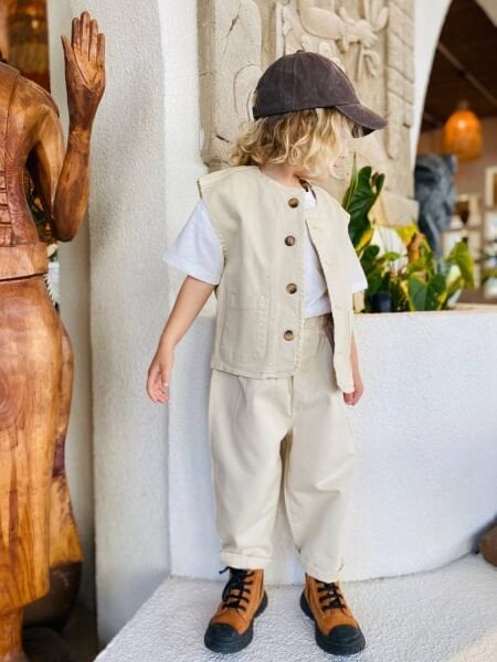 La’ciel Paris yelek pantolon takım