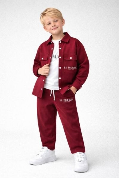 Orj Mark 3lü set bordo