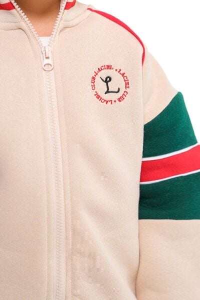 Sloganlı Fermuarlı unisex Takım