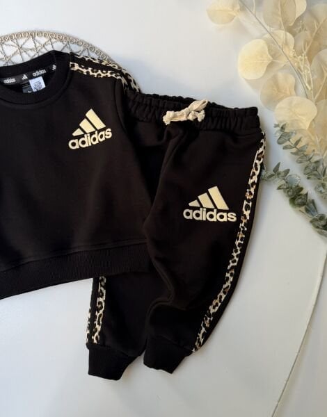 Orj mark leopar şeritli takım