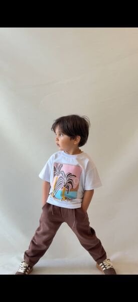 Palmiye tişört pantolon takım