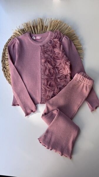 Kaşkorse çiçekli takım