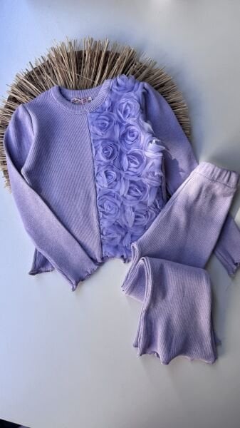 Kaşkorse çiçekli takım