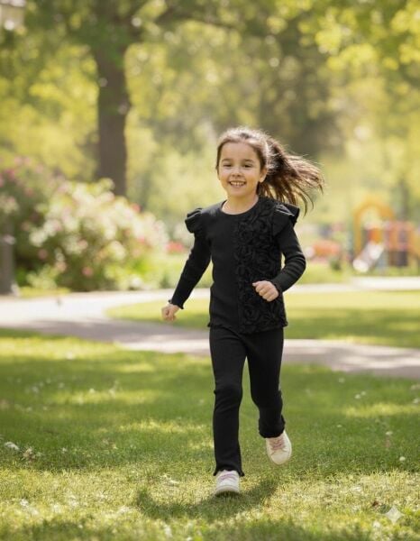 Kaşkorse çiçekli takım