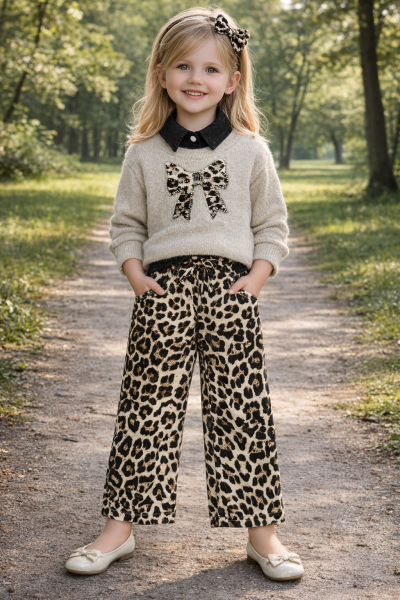 Leoparlı 3 lü set