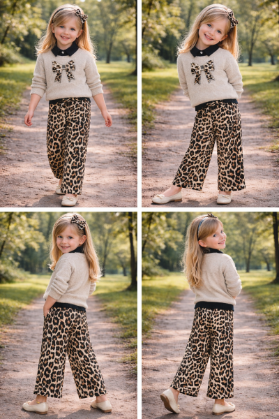 Leoparlı 3 lü set