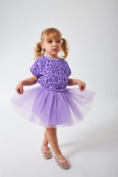 Tütü etekli takım mor