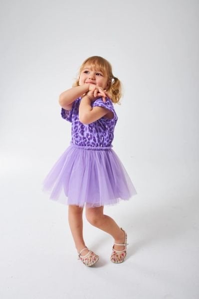 Tütü etekli takım mor