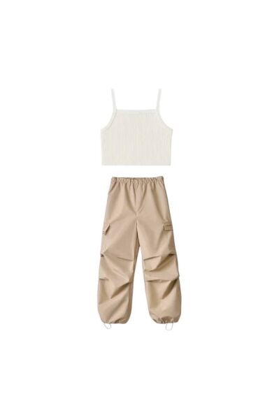 Paraşüt pantolon, Crop Takım