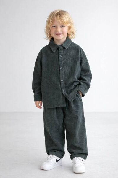 Kadife fitilli 2li takım