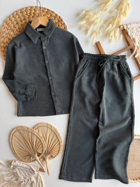 Kadife fitilli 2li takım