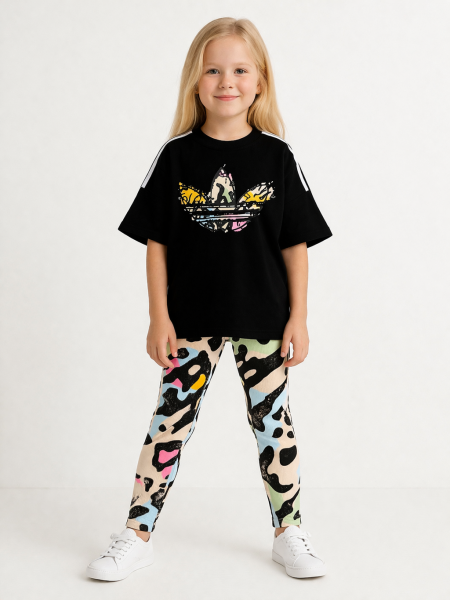 Orj Mark taytlı Takım siyah