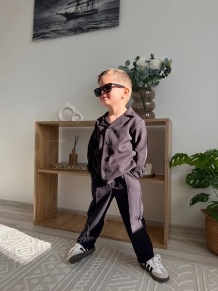 İthal double kumaş takım