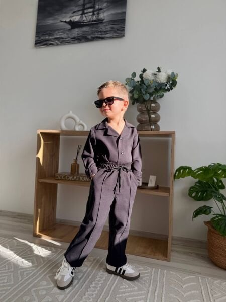 İthal double kumaş takım